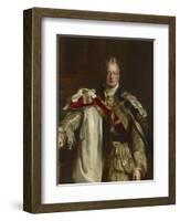 Portrait of King William Iv, Wearing the Robes of the Garter, C.1831-Sir David Wilkie-Framed Giclee Print