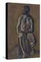 Portrait of Kirill Zdanevich (1892-196), 1910S-Mikhail Vasilyevich Le Dantyu-Stretched Canvas
