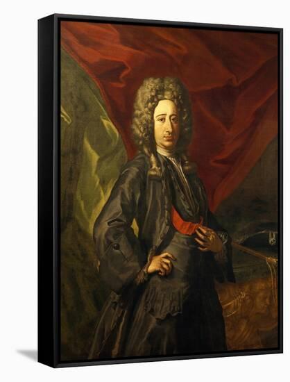 Portrait of Knight of Golden Fleece-Francesco Solimena-Framed Stretched Canvas