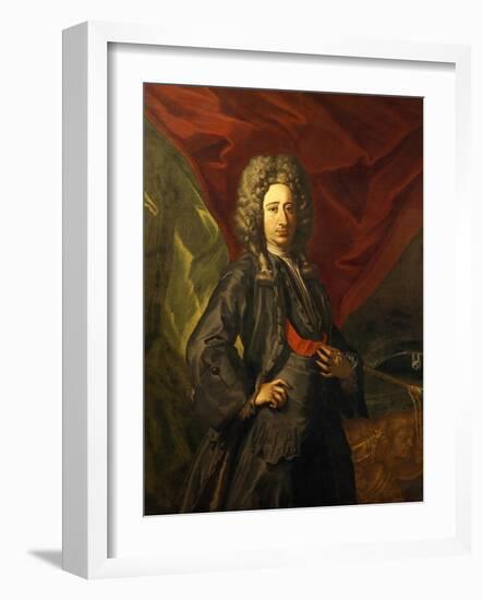 Portrait of Knight of Golden Fleece-Francesco Solimena-Framed Giclee Print