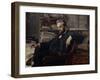 Portrait of Konstantin Dmitryevich Artsybushev (1849-190), 1897-Mikhail Alexandrovich Vrubel-Framed Giclee Print