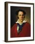 Portrait of Konstantin Ravich, 1823-Vasili Andreyevich Tropinin-Framed Giclee Print