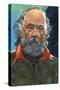 Portrait of Konstantin Tsiolkovsky (Izhevsk 1857-Kaluga, 1935), Russian Pioneer of Astronautics-null-Stretched Canvas
