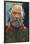 Portrait of Konstantin Tsiolkovsky (Izhevsk 1857-Kaluga, 1935), Russian Pioneer of Astronautics-null-Framed Giclee Print