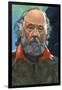 Portrait of Konstantin Tsiolkovsky (Izhevsk 1857-Kaluga, 1935), Russian Pioneer of Astronautics-null-Framed Giclee Print