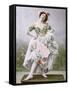 Portrait of 'La Belle Otero' as Mercedes in Une Fete a Seville, Theatre Marigny, Paris, 1900-Paul Boyer-Framed Stretched Canvas