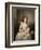 Portrait of Lady Boynton, Seated in White Costume with Her Child, in an Interior-Vincente Carducho-Framed Giclee Print