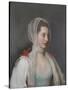 Portrait of Lady Charles Spencer-Jean-Etienne Liotard-Stretched Canvas