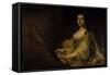 Portrait of Lady Charlotte Boyle, C.1748-George Knapton-Framed Stretched Canvas