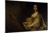 Portrait of Lady Charlotte Boyle, C.1748-George Knapton-Mounted Giclee Print