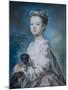 Portrait of Lady Charlotte Boyle-George Knapton-Mounted Giclee Print