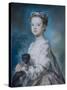 Portrait of Lady Charlotte Boyle-George Knapton-Stretched Canvas