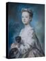 Portrait of Lady Charlotte Boyle-George Knapton-Stretched Canvas