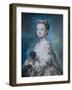 Portrait of Lady Charlotte Boyle-George Knapton-Framed Giclee Print