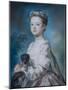 Portrait of Lady Charlotte Boyle-George Knapton-Mounted Giclee Print