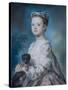 Portrait of Lady Charlotte Boyle-George Knapton-Stretched Canvas