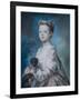 Portrait of Lady Charlotte Boyle-George Knapton-Framed Giclee Print