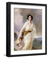 Portrait of Lady Crosfield, 1923-Philip Alexius De Laszlo-Framed Giclee Print