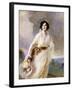 Portrait of Lady Crosfield, 1923-Philip Alexius De Laszlo-Framed Giclee Print