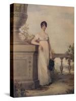 Portrait of Lady Ducie, c1783-1835, (1919)-Alexander Pope-Stretched Canvas