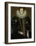 Portrait of Lady Elizabeth Knightley, 1591-Marcus Gheeraerts The Younger-Framed Giclee Print