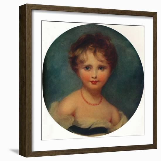 Portrait of Lady Emily Cowper, C1815, (1913)-Thomas Lawrence-Framed Giclee Print