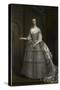 Portrait of Lady Frances Montagu-Charles Jervas-Stretched Canvas