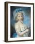 Portrait of Lady Georgiana Cavendish-Elizabeth Royal-Framed Giclee Print