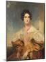 Portrait of Lady Georgiana Clinton-George Clint-Mounted Giclee Print