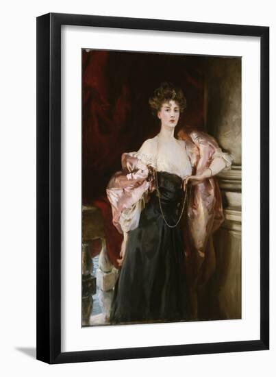 Portrait of Lady Helen Vincent, Viscountess D'Abernon, 1904-John Singer Sargent-Framed Giclee Print