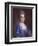 Portrait of Lady in Blue-Francois Hubert Drouais-Framed Giclee Print