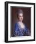 Portrait of Lady in Blue-Francois Hubert Drouais-Framed Giclee Print