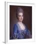 Portrait of Lady in Blue-Francois Hubert Drouais-Framed Giclee Print