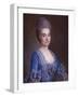 Portrait of Lady in Blue-Francois Hubert Drouais-Framed Giclee Print