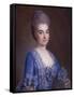 Portrait of Lady in Blue-Francois Hubert Drouais-Framed Stretched Canvas