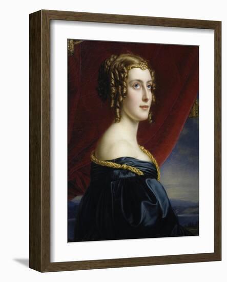 Portrait of Lady Jane Ellenborough, 1831-Joseph Karl Stieler-Framed Giclee Print