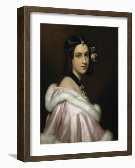 Portrait of Lady Jane Erskine, 1837-Joseph Karl Stieler-Framed Giclee Print