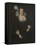 Portrait of Lady Margaret Livingstone, 2nd Countess of Wigtown-Adam de Colone-Framed Stretched Canvas