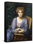 Portrait of Lady Markham-Edward John Poynter-Framed Stretched Canvas