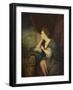 Portrait of Lady Mary O'brien, Later Countess of Orkney, C.1772 (Oil on Canvas)-Joshua Reynolds-Framed Giclee Print