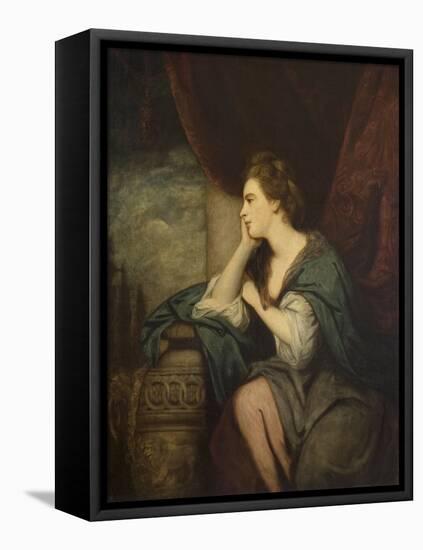 Portrait of Lady Mary O'brien, Later Countess of Orkney, C.1772 (Oil on Canvas)-Joshua Reynolds-Framed Stretched Canvas