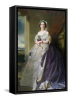 Portrait of Lady Middleton (1824-1901), 1863-Franz Xaver Winterhalter-Framed Stretched Canvas