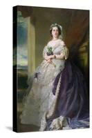 Portrait of Lady Middleton (1824-1901), 1863-Franz Xaver Winterhalter-Stretched Canvas