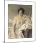 Portrait of Lady Nanne Schrader, née Wiborg-Giovanni Boldini-Mounted Premium Giclee Print