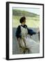 Portrait of Lady Outdoors-Vittorio Matteo Corcos-Framed Giclee Print