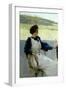 Portrait of Lady Outdoors-Vittorio Matteo Corcos-Framed Giclee Print