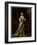 Portrait of Lady Philippina Staunton, Wife of Roelof Van Arkel, Lord of Burgst-Caspar Netscher-Framed Art Print