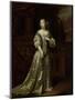 Portrait of Lady Philippina Staunton, Wife of Roelof Van Arkel, Lord of Burgst-Caspar Netscher-Mounted Art Print