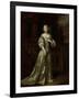 Portrait of Lady Philippina Staunton, Wife of Roelof Van Arkel, Lord of Burgst-Caspar Netscher-Framed Art Print