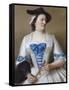 Portrait of Lady Tyrell-Jean-Etienne Liotard-Framed Stretched Canvas